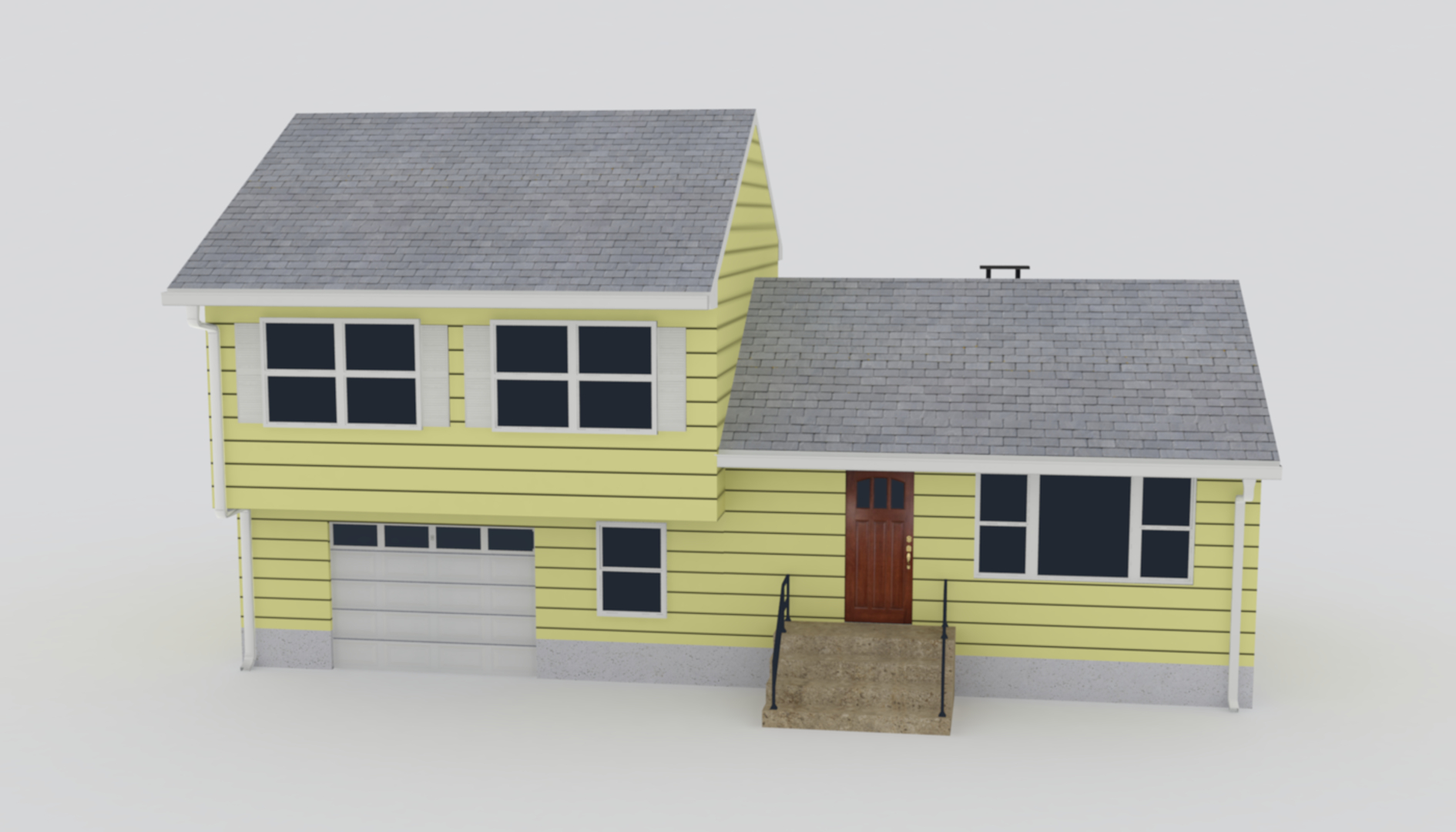 3D realistic split level house https://p.turbosquid.com/ts-thumb/LC/hihO6L/acbQNZt2/render/png/1534217508/1920x1080/turn_fit_q99/f83c23dae2db0f7c3191079c7e66d03c1e8698ae/render-1.jpg