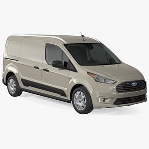 Ford Transit Connect Tailgate Gray 3D
