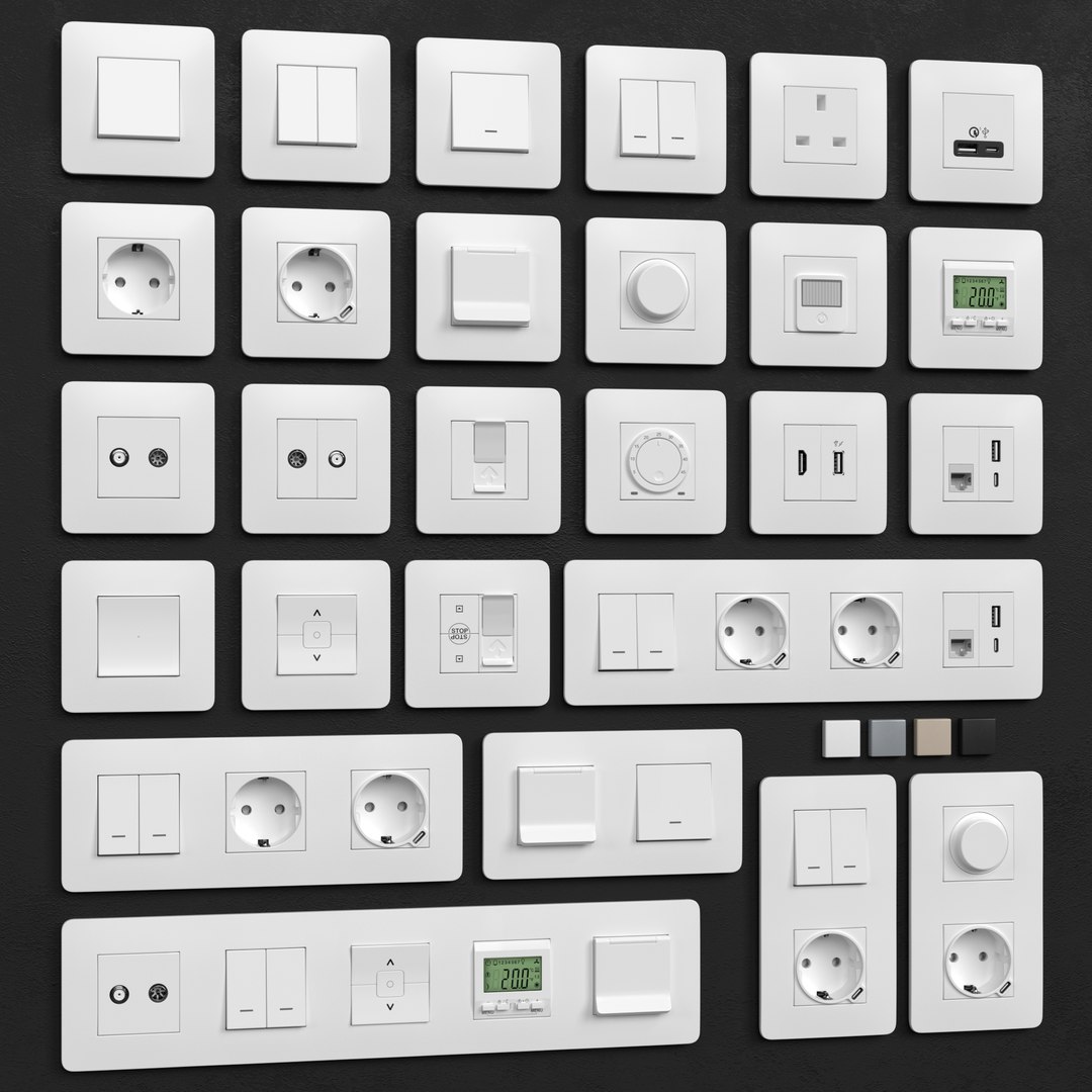 Schneider New Unica Studio 3D model - TurboSquid 2163280