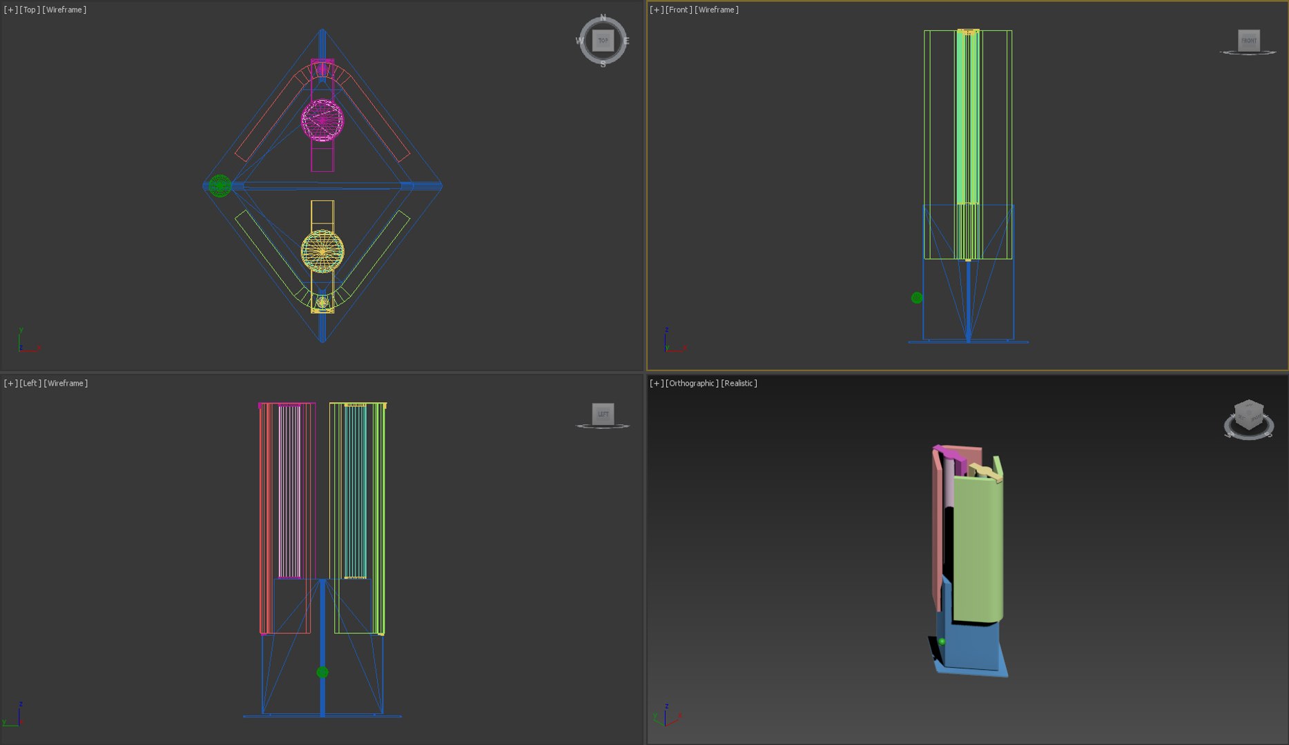 3D Tac Tile Vertical - TurboSquid 1473034