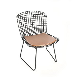 3d model knoll bertoia dining chair