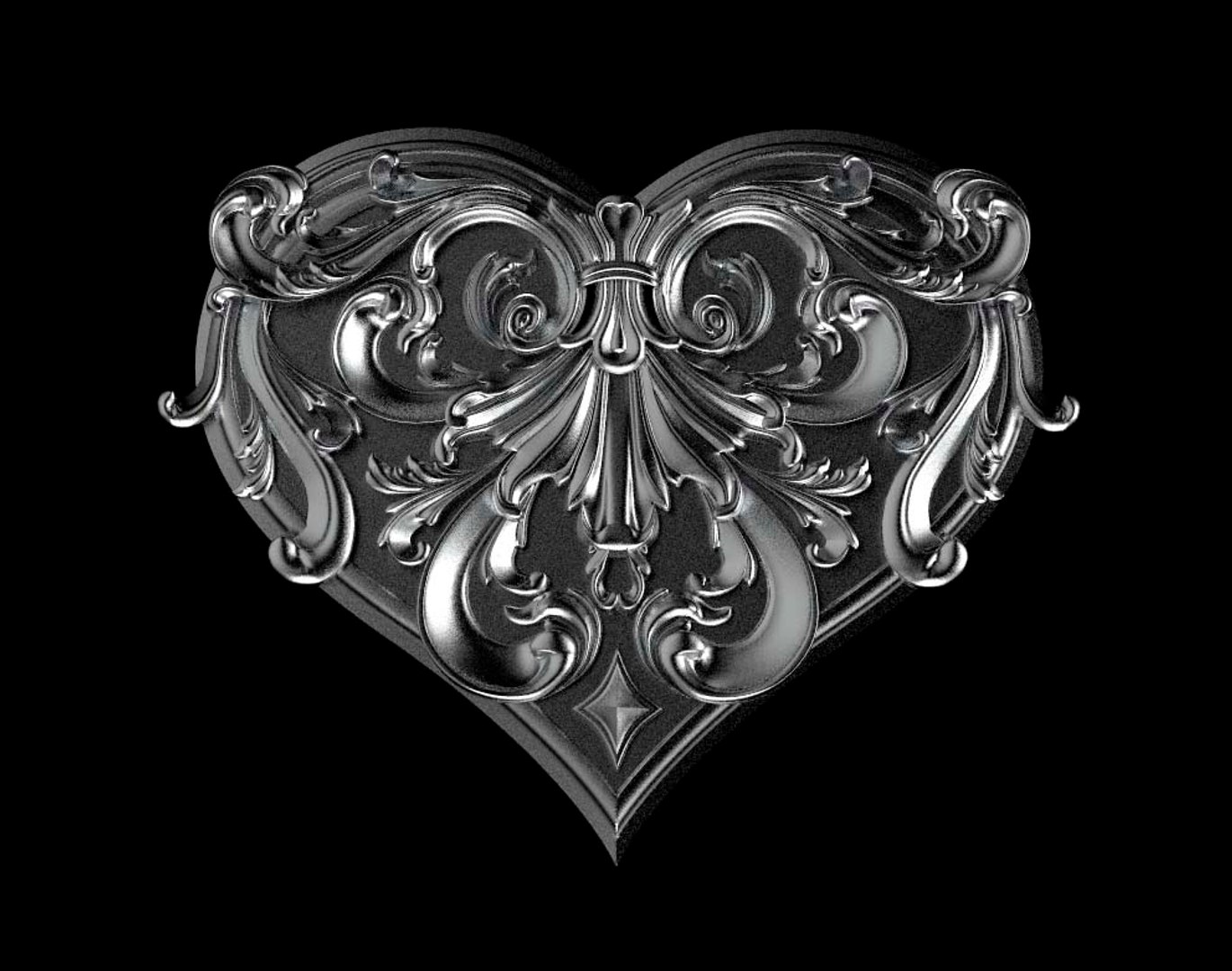 Spades Clubs Art 3D TurboSquid 1469323