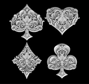 spades clubs hearts diamonds