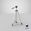 adjustable laser level tripod 3D model