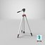 adjustable laser level tripod 3D model