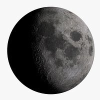 moon moon universe space planet satellite lunar surface lunar craters extraterrestrial CG textured l