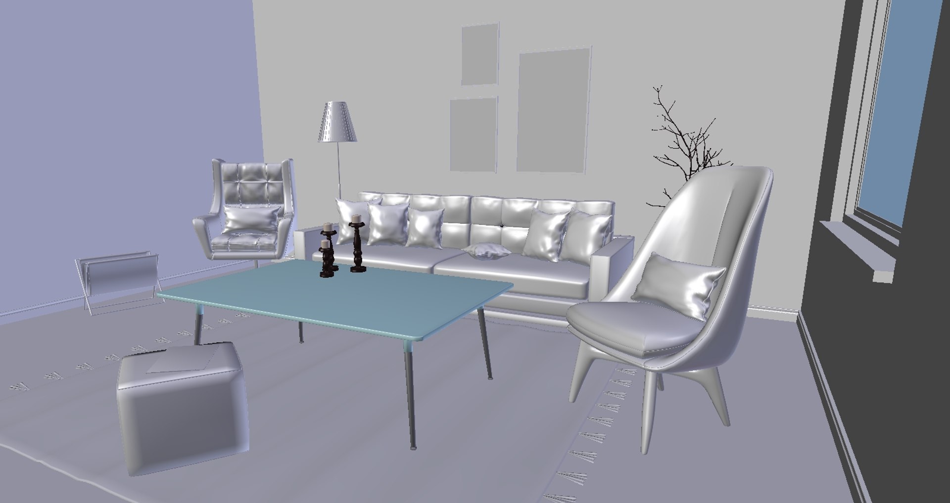 interior vol 1 3d obj
