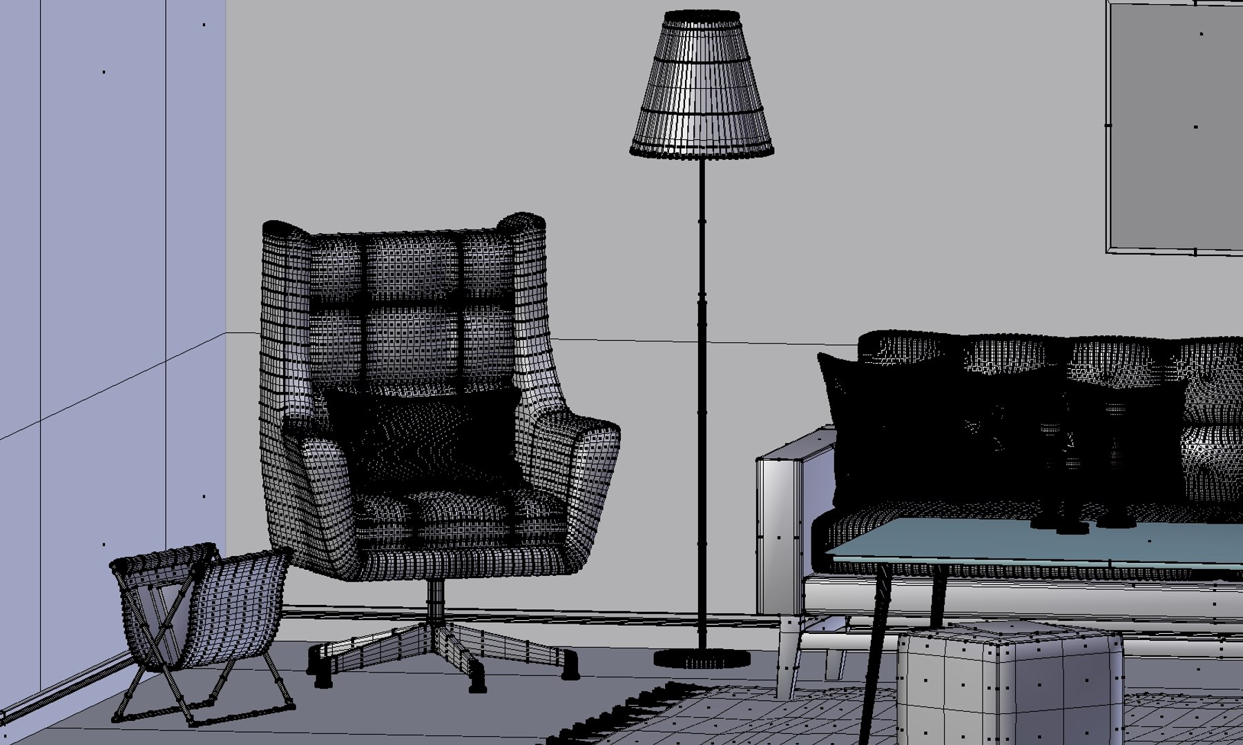 interior vol 1 3d obj