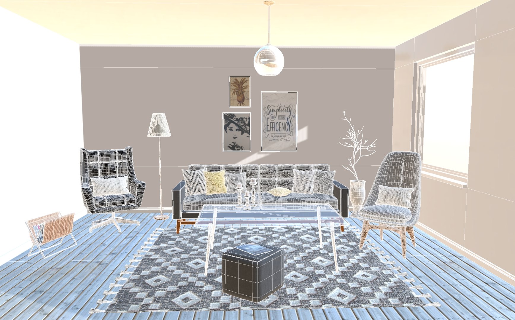 interior vol 1 3d obj