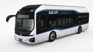 hyundai elec city 2019 3D