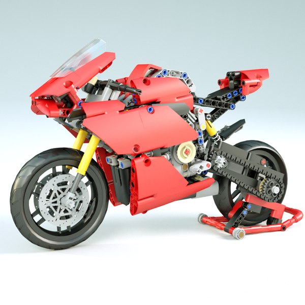 modèle 3D de Moto LEGO V4 - TurboSquid 1912675
