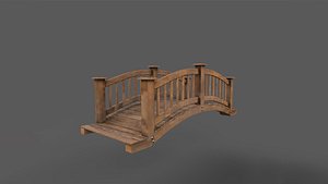 3D Wood Bridge