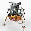apollo lunar module lander 3d model