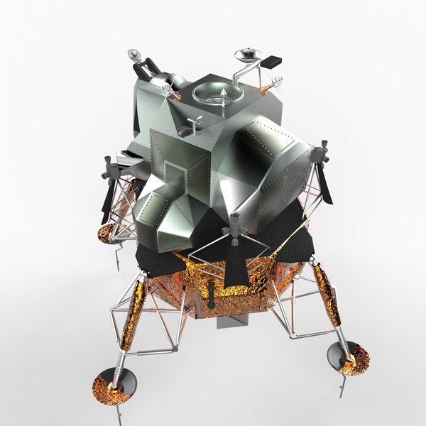 apollo lunar module lander 3d model