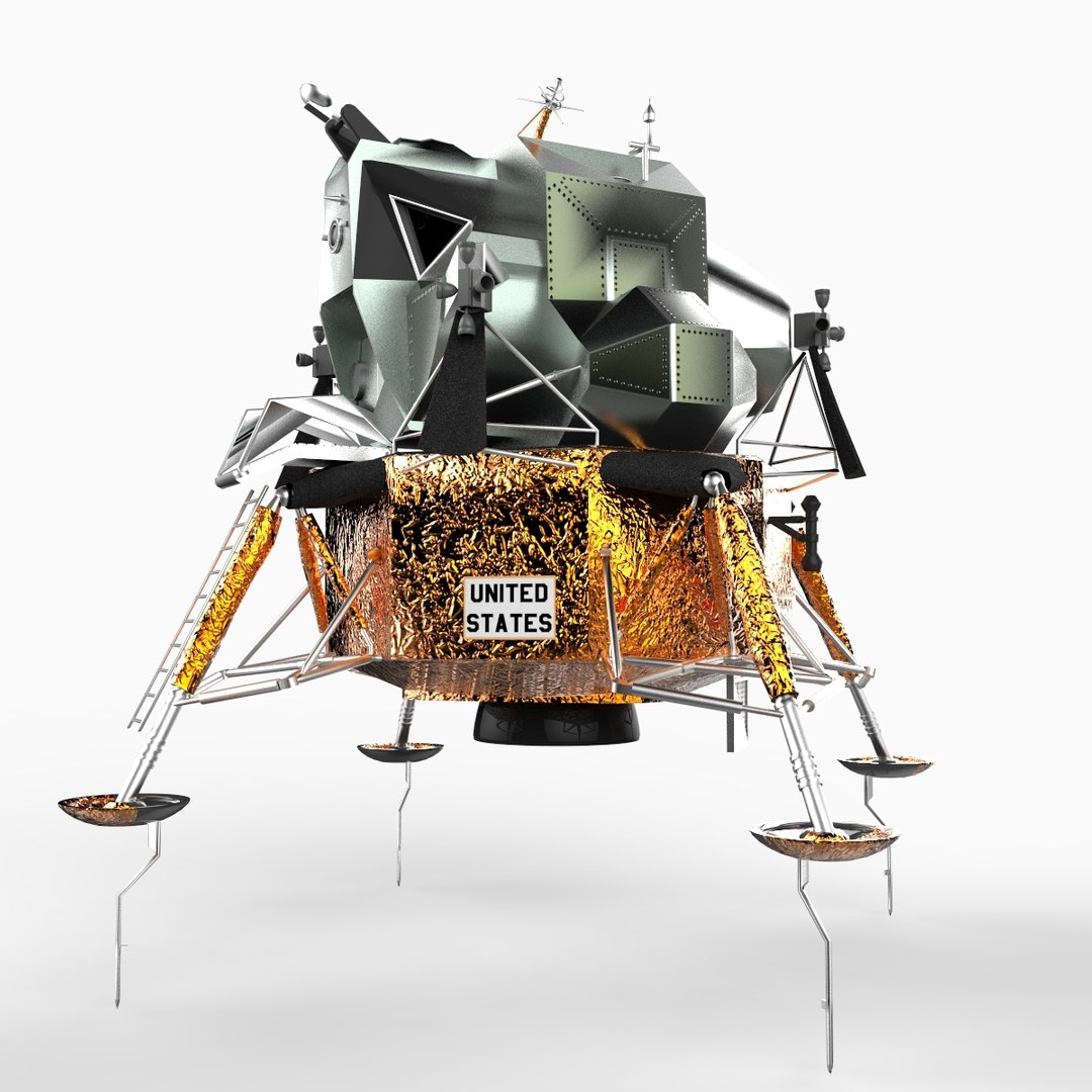 Apollo Lunar Module Lander 3d Model