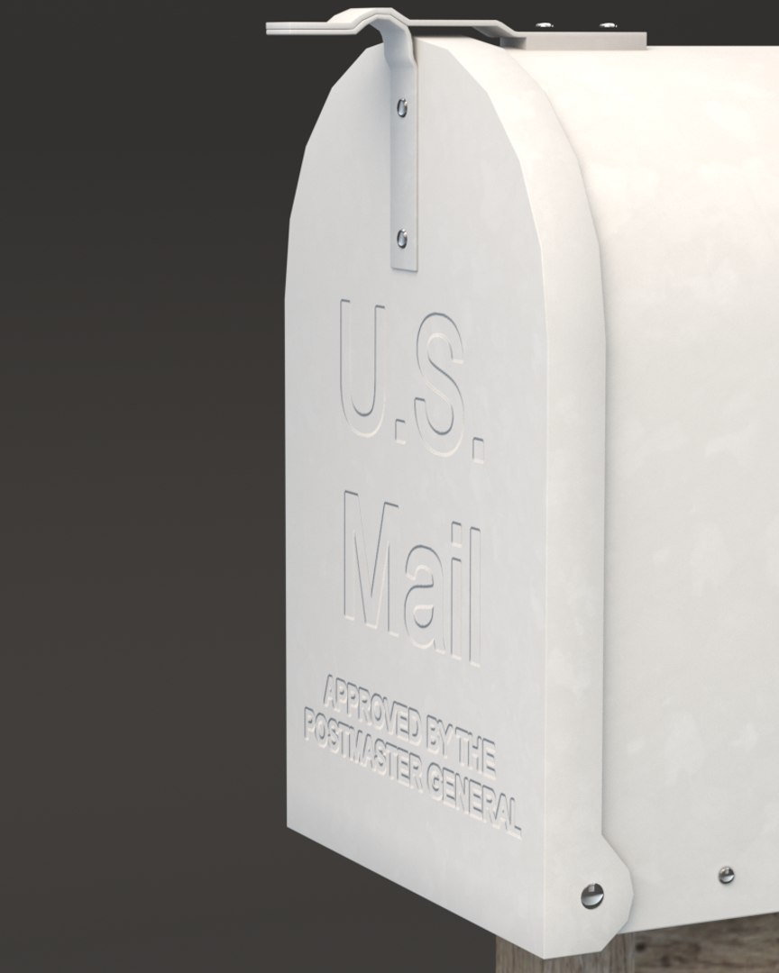 3d fbx mail box