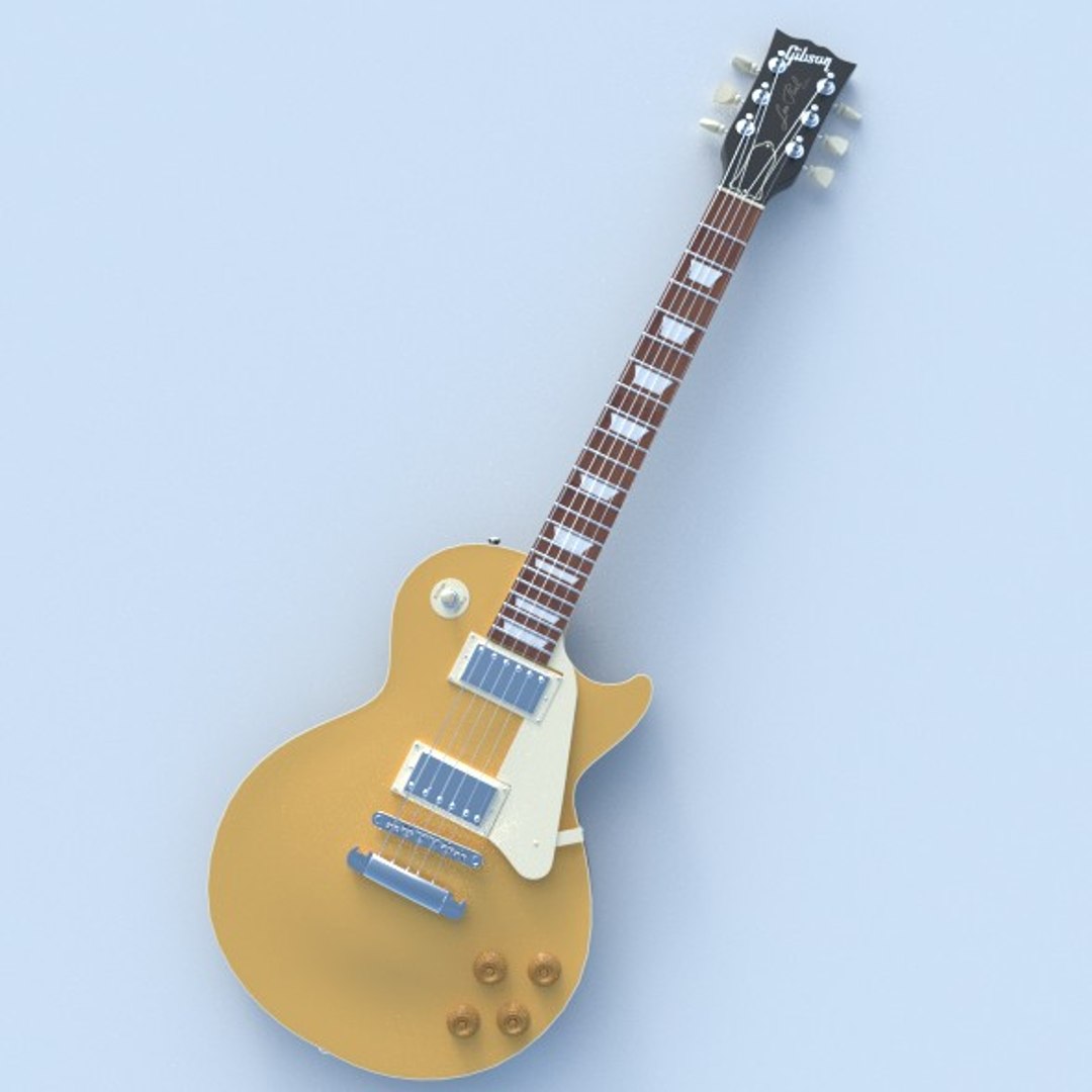 gibson les paul 3d 3ds