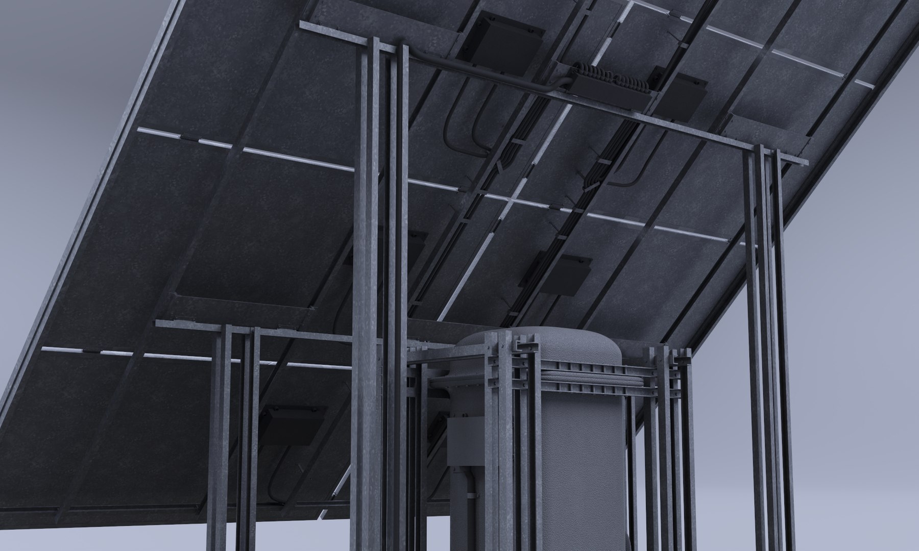 3D Large Solar Panel - TurboSquid 2037382