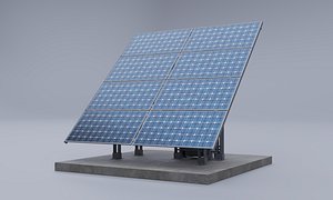 3D Large Solar Panel
