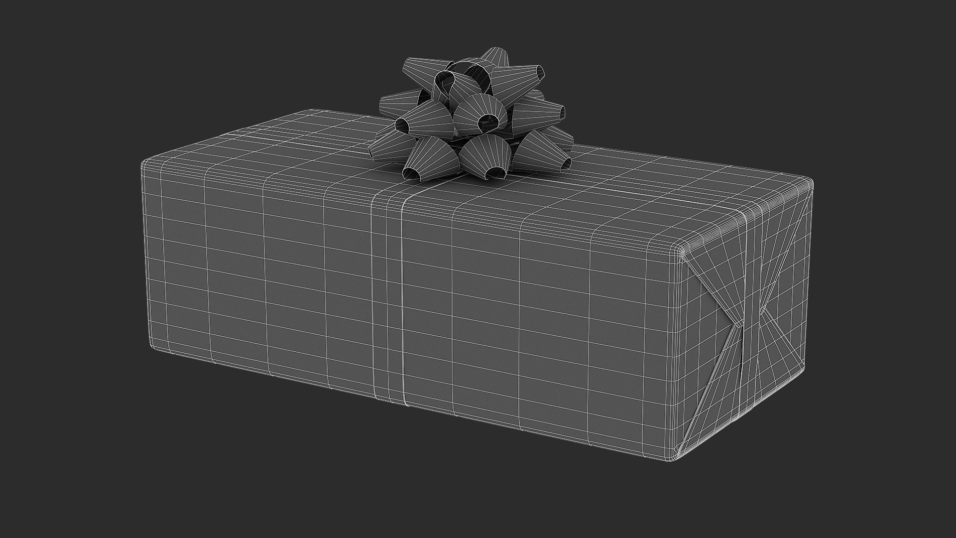 3D Wrapped Gift Box 3 V2 Model - TurboSquid 2294829