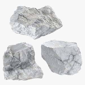 White Turquoise Collection 3D