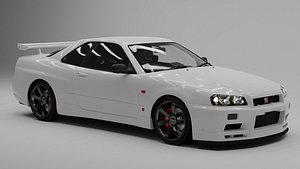 NISSAN skyline GT-R R34