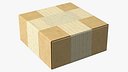 Cardboard Box Closed with Tape