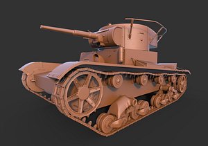 Tank T-26 Clean
