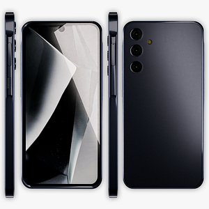 3D Samsung A35 3D Model - High-Quality Clean Topology model