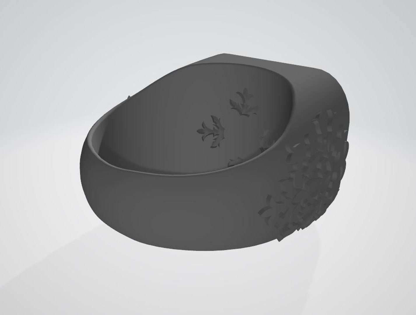 3D old square ring model - TurboSquid 1490397