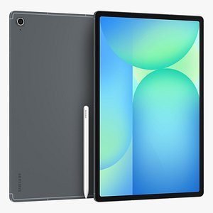 3D Samsung Galaxy Tab S10 FE Plus Grey