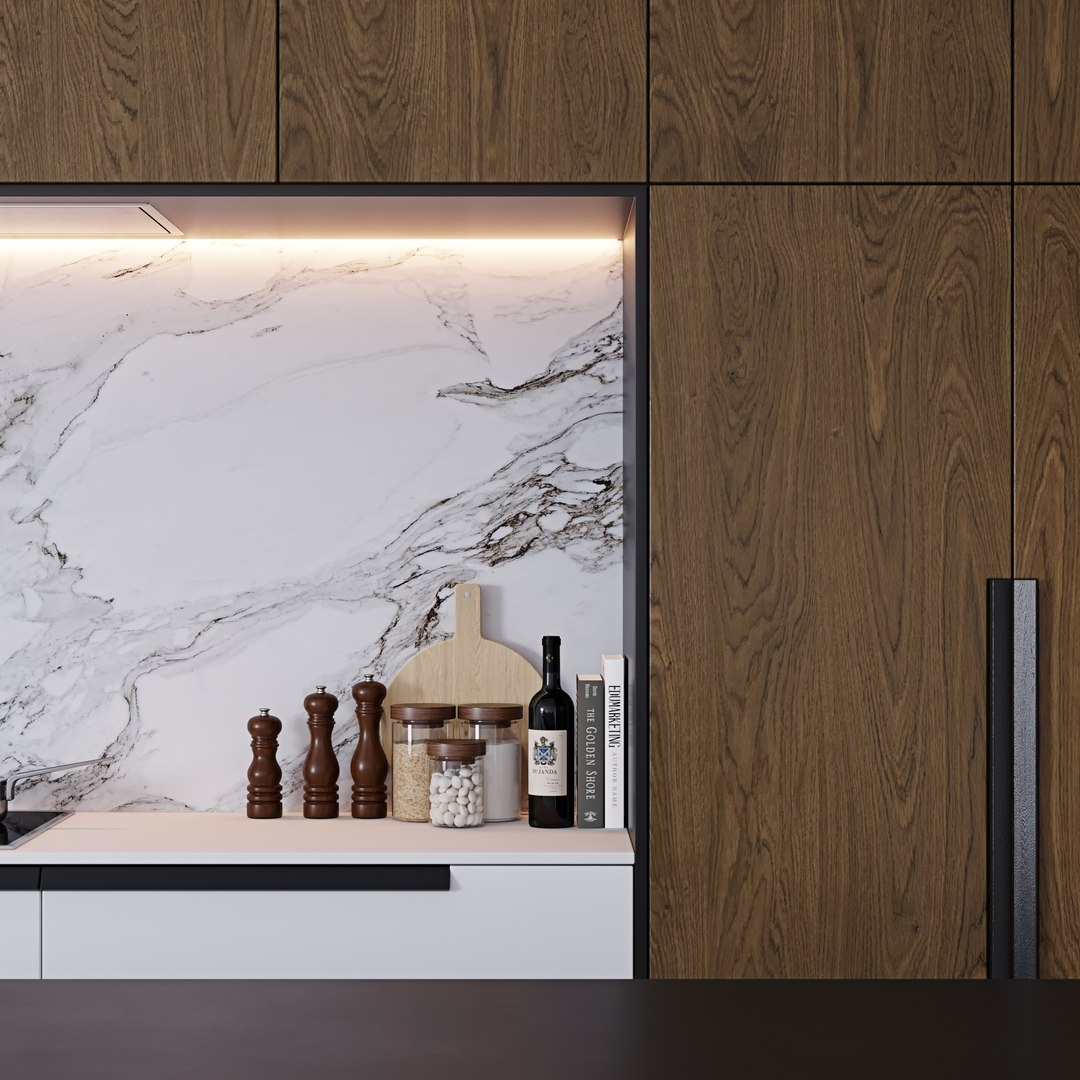 Kitchen Wine Interior 3D - TurboSquid 1673791