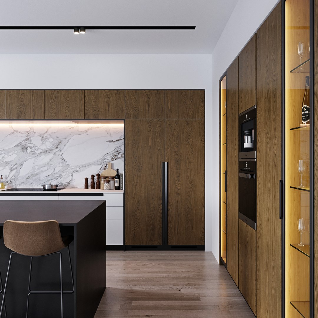 Kitchen Wine Interior 3D - TurboSquid 1673791