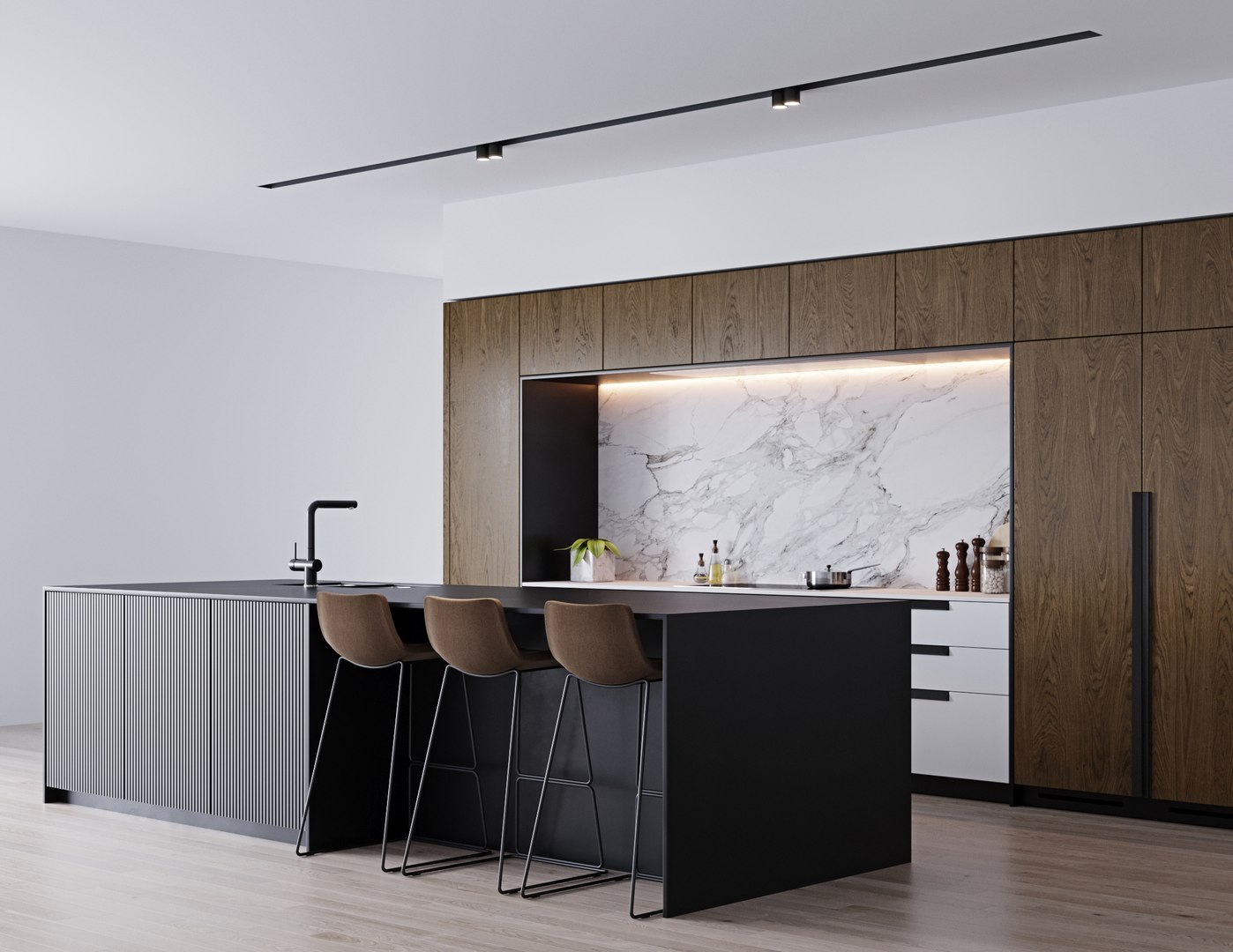 Kitchen Wine Interior 3D - TurboSquid 1673791