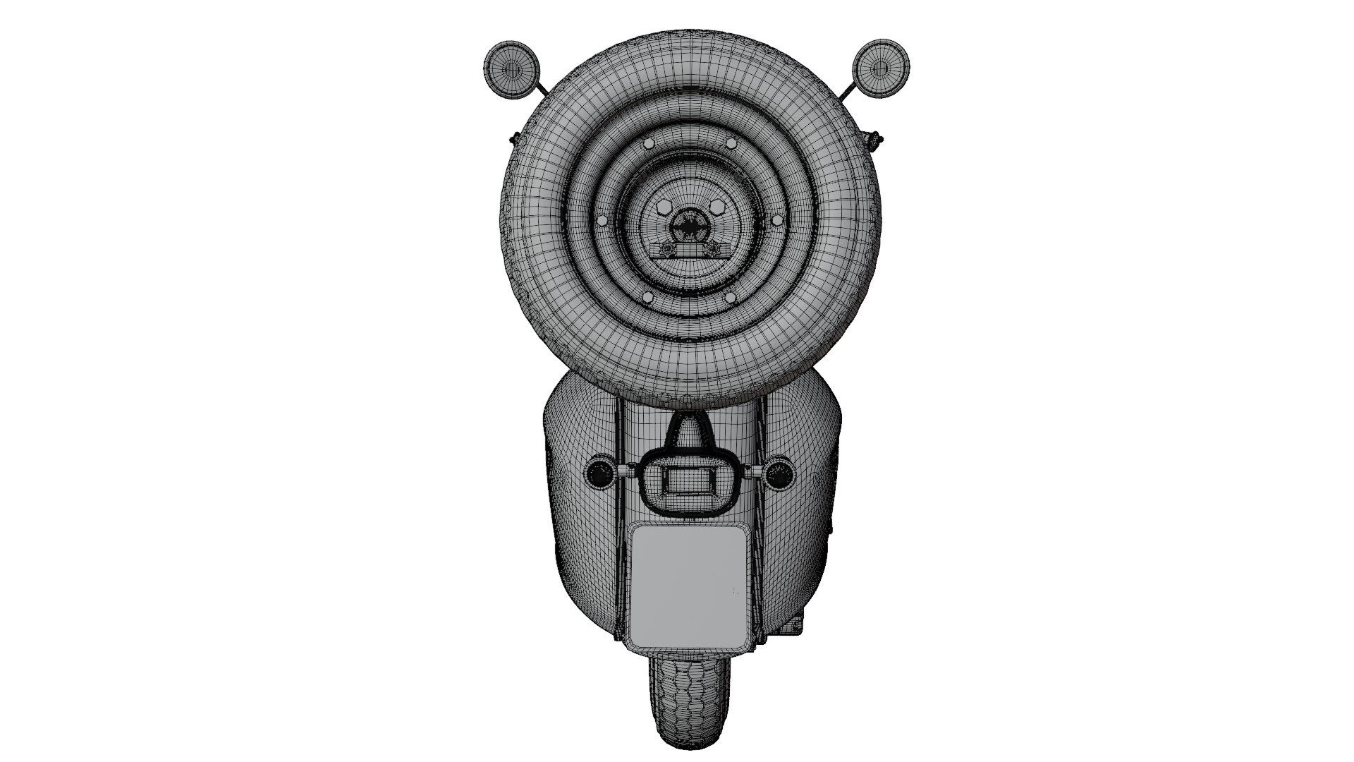 Vespa Scooter 3D - TurboSquid 2238071