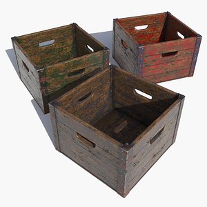nextgen wooden crate contains 3D model