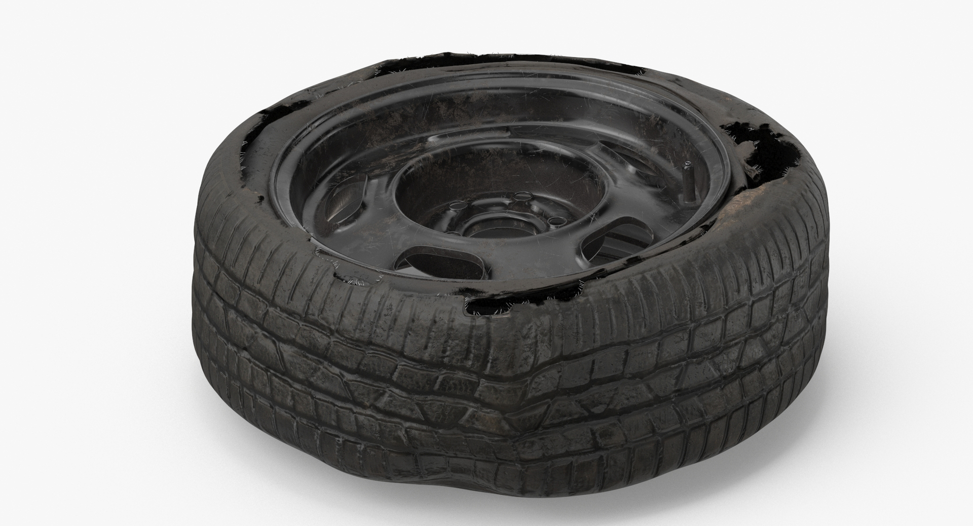 Damaged Tire 3D https://p.turbosquid.com/ts-thumb/LD/qTdcWA/Ad/0000/jpg/1647274874/1920x1080/turn_fit_q99/f706c52dccad6ca67ee6b714bb8a42f016d5c035/0000-1.jpg