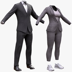 Womens and Mens Business Suits Collection