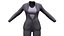 Womens and Mens Business Suits Collection model