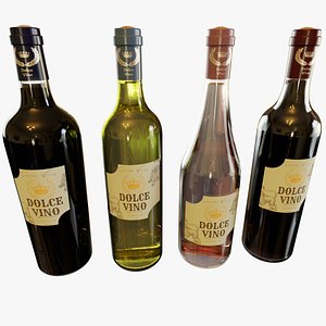 Wine Collection 3D model