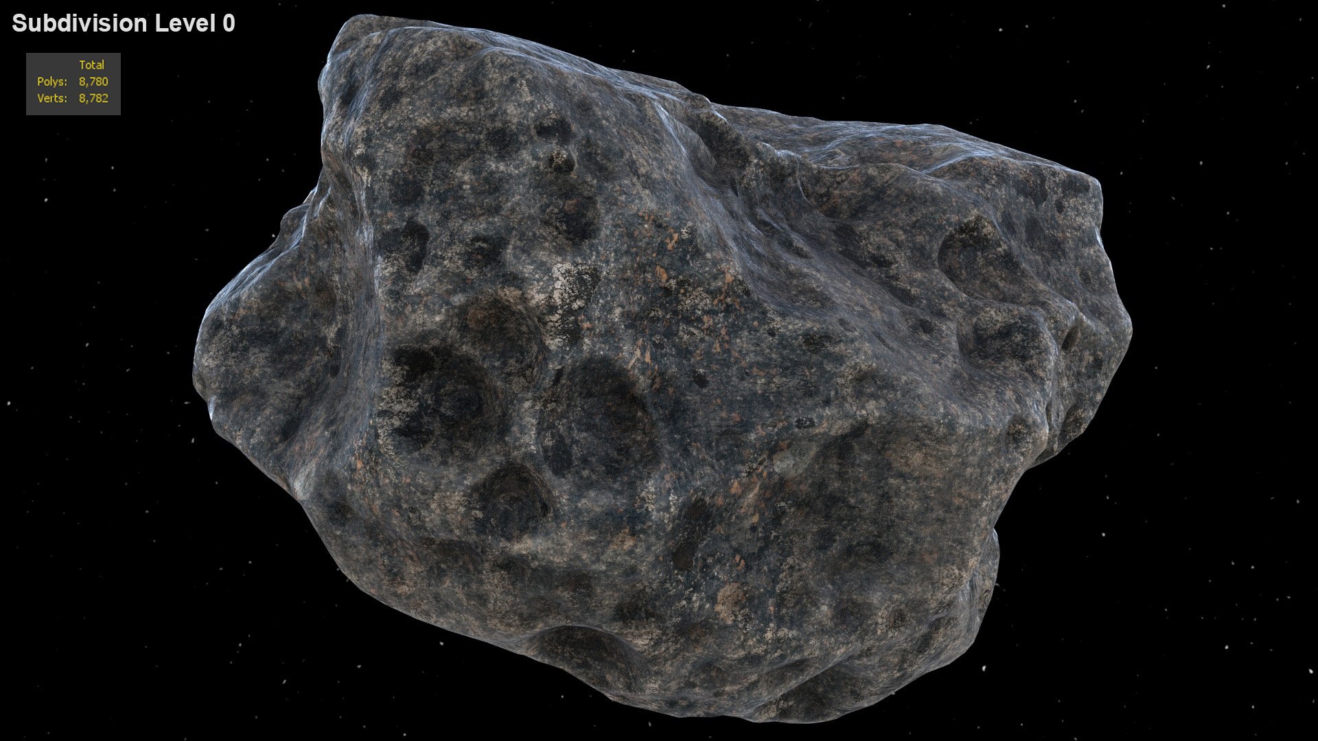 3D Asteroid 03 - TurboSquid 1572921
