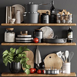 kitchen accessories092 3D model