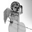 Cupid statuette