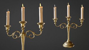 Antique Candle Stand