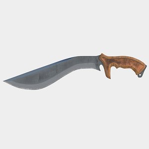 Kukri Knife 3D model