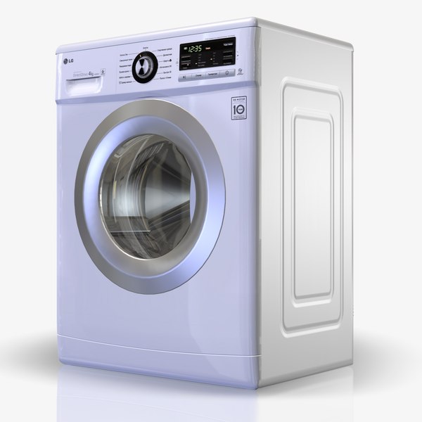 3d washingmachine lg f1039nd3 model