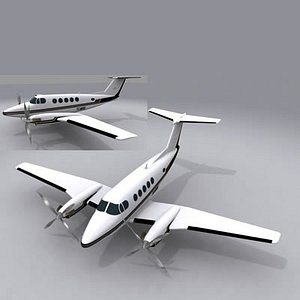 beechcraft kingair B200 dwg