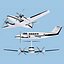 beechcraft kingair b200 dwg
