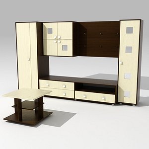 interior furniture 3d 3ds