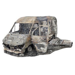 Car Wreck 16K 3D model